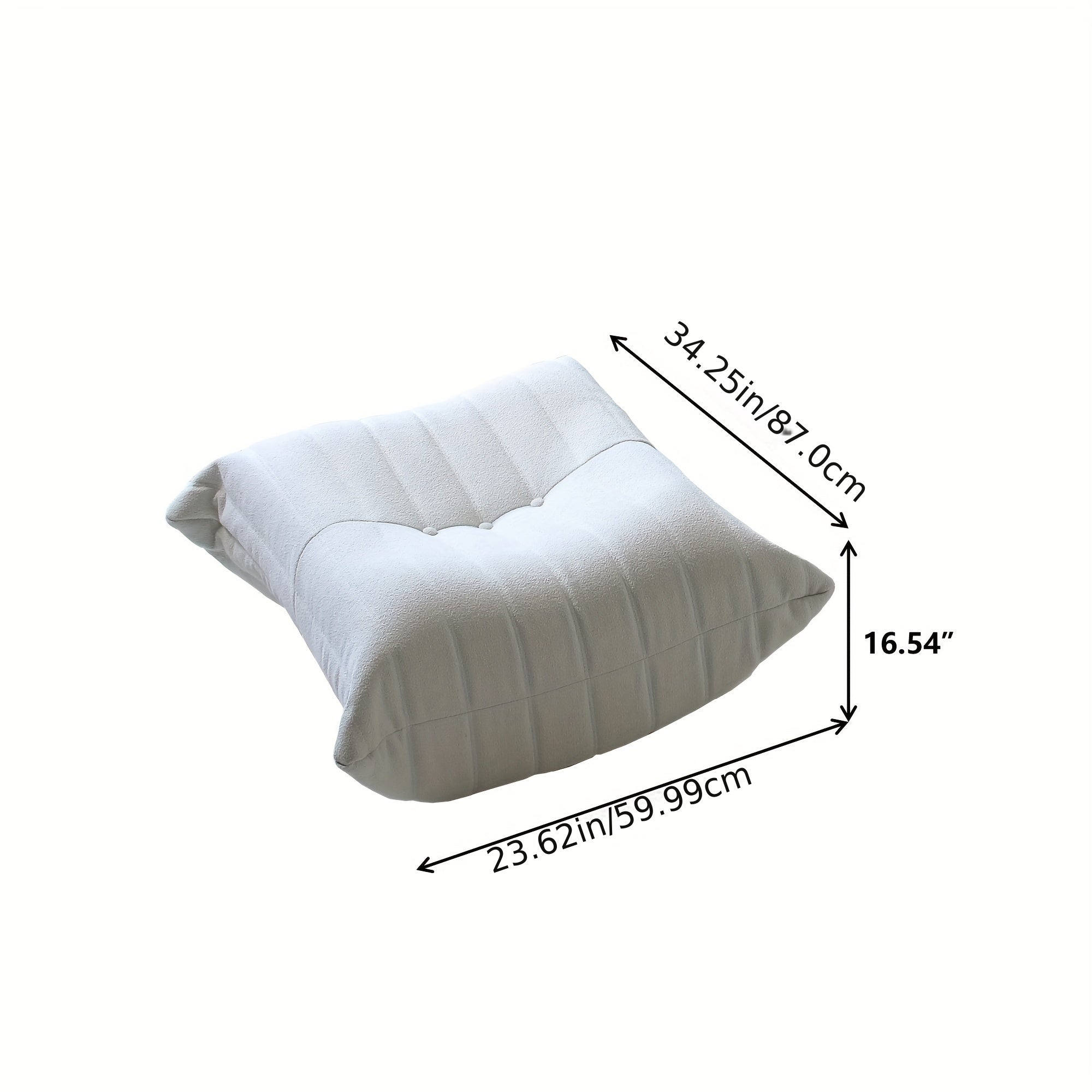Single Seat with Ottoman for Fireside, Lazy Floor Sofa, Modern Loveseat, Tatami Sofa, Corner Relaxation Couch for Living Room, Bedroom, Salon, Or Office.